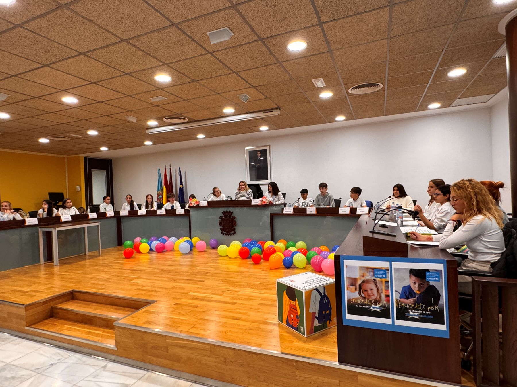 Los niños protagonizan los actos organizados con motivo del Día de la Infancia